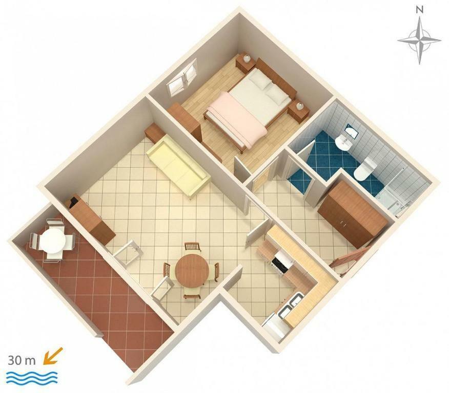 Apartments Renco Novalja Extérieur photo